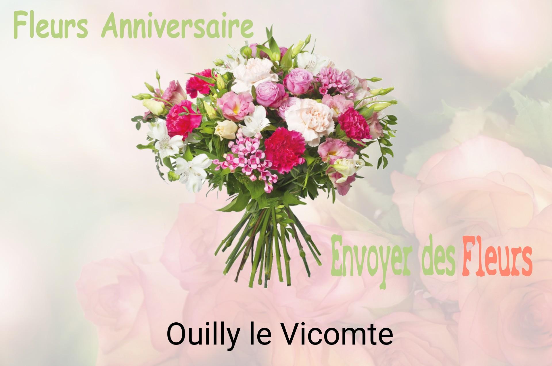 Bouquet de fleurs d’anniversaire livré à Ouilly-le-Vicomte