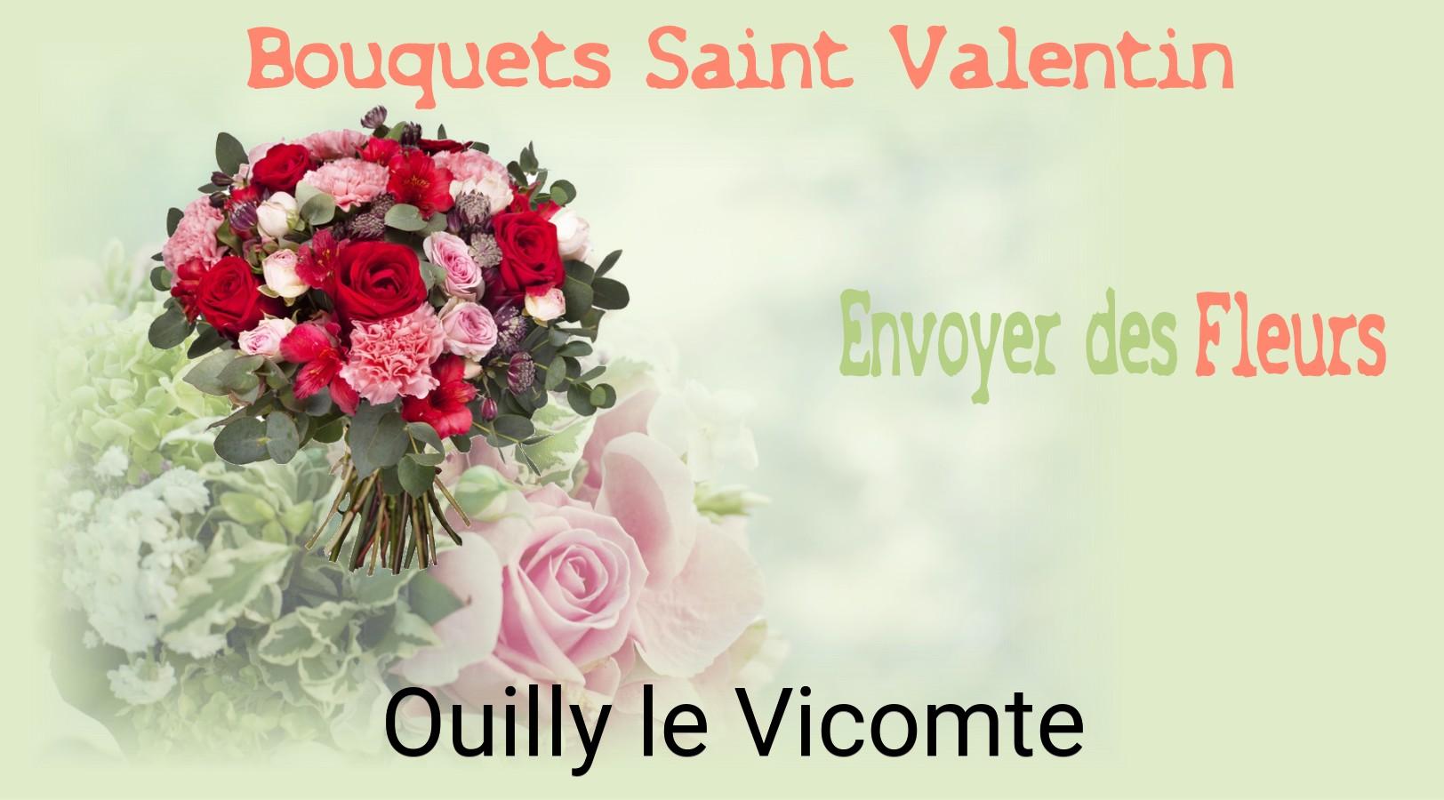 Roses de Saint-Valentin livrées à Ouilly-le-Vicomte